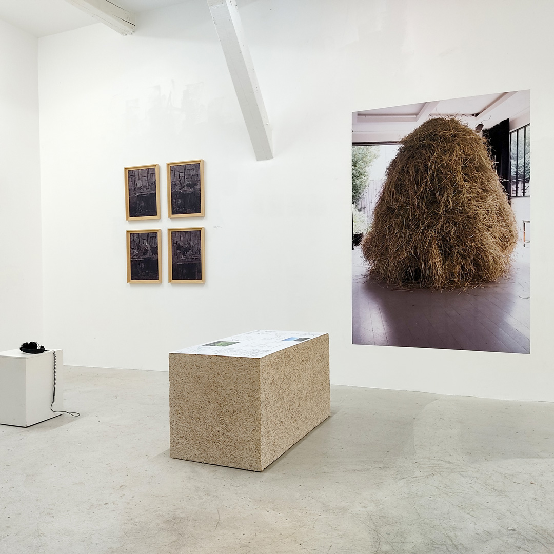 Thierry Boutonnier, Le cycle de la meule, 2013. Tenderfluid #1 _ Honky Tonk Fields _ Comissaires d'exposition : Collectif Enoki + Pascal Mouisset _ EXPOSITION : 6 – 18 JUILLET 2021 _ ESPACE VOLTAIRE : 75011 Paris _ avec le soutien de Plateau Urbain et de la DRAC Île-de-France dans le cadre l’Été Culturel. #tenderfluid #honkytonkfields